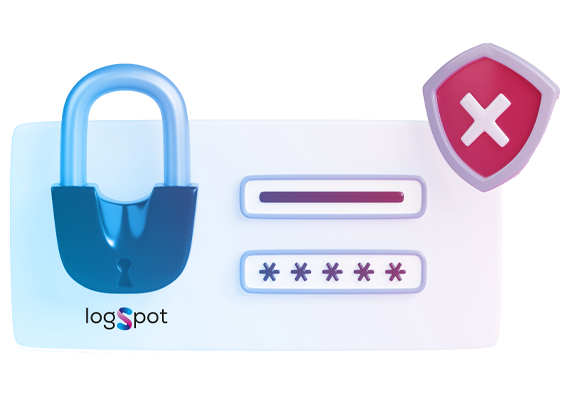 LogSpot kimlik doğrulama ekranı
